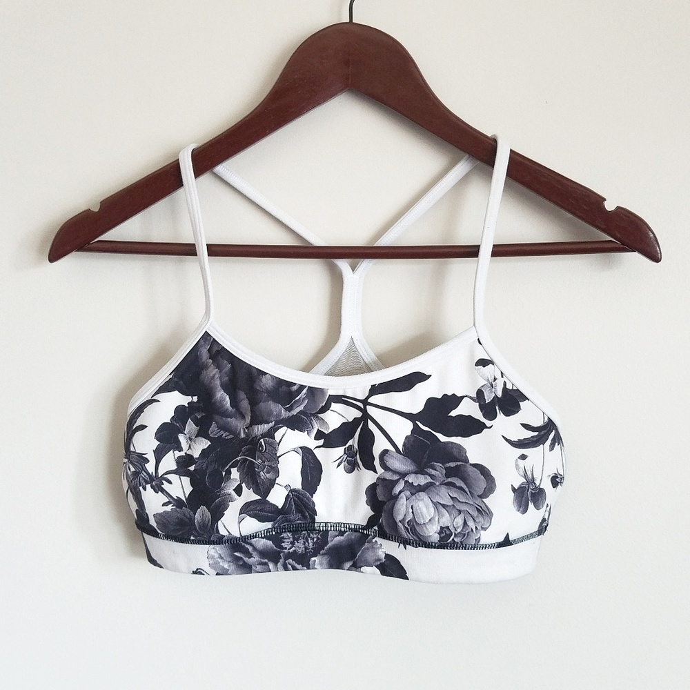Lululemon Brisk Bloom Flow Y Bra IV size 6 - Picture 1 of 3